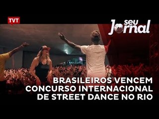 Brasileiros vencem concurso internacional de Street Dance no Rio