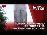 Chega a 30 número de mortos no incêndio em Londres