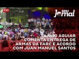 Flávio Aguiar comenta entrega de armas da FARC e acordo com Juan Manuel Santos