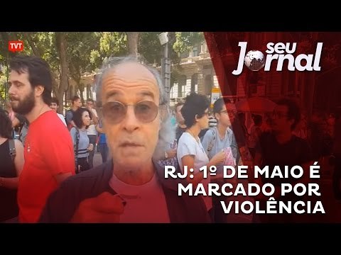 Protestos contra o governo Temer e a violência da PM em manifestação no Rio