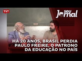 Há 20 anos, Brasil perdia Paulo Freire, o patrono da educação no país