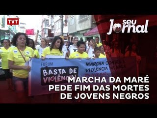 Marcha da Maré pede fim das mortes de jovens negros