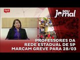 Professores da rede estadual de SP marcam greve para 28/03