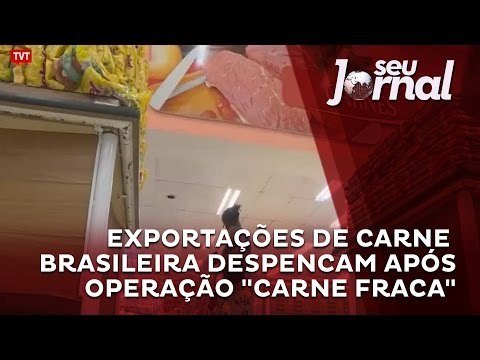 Exportações de carne despencam após Operação Carne Fraca