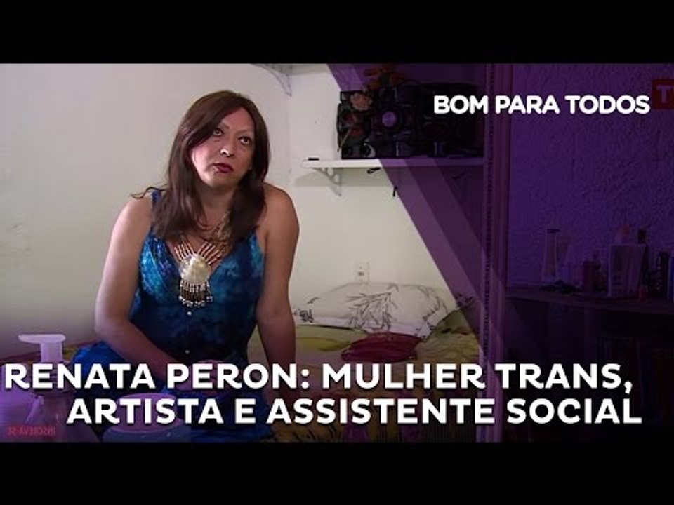 Renata Peron: mulher trans, artista e assistente social