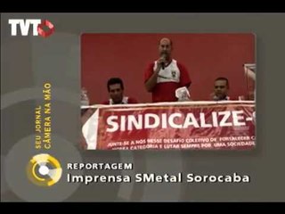 Sindicato de Sorocaba promove campanha para fortalecimento da categoria