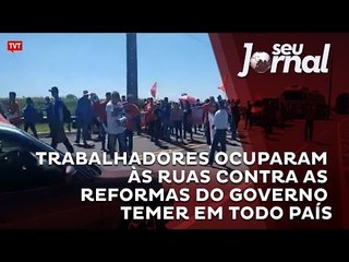 31 de março: milhares de trabalhadores ocupam as ruas contra governo Temer