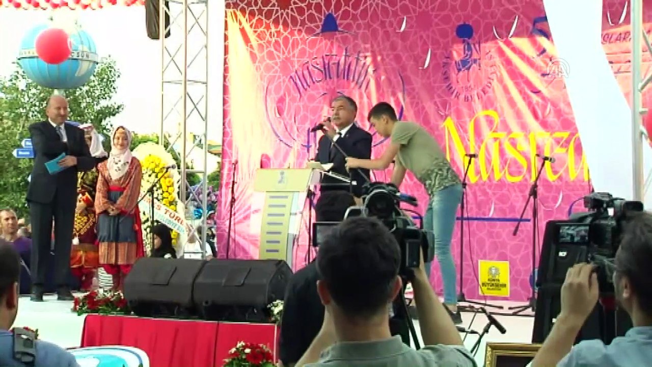 Bakan Yılmaz, 59. Uluslararası Akşehir Nasreddin Hoca Şenliği açılış törenine katıldı - KONYA