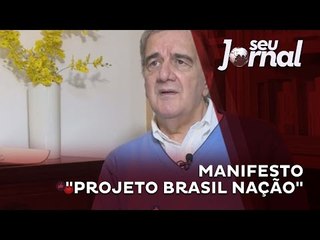 Intelectuais e Artistas lançam manifesto "Projeto Brasil Nação"