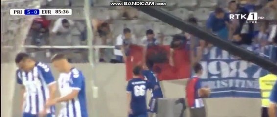 Mergim Pefqeli Goal -FC  Prishtina 5-0  Europa FC 05.07.2018