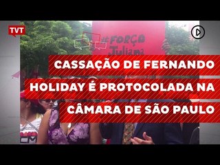 Cassação de Fernando Holiday é protocolada na Câmara de São Paulo