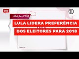 Lula lidera preferência dos eleitores para 2018, aponta pesquisa