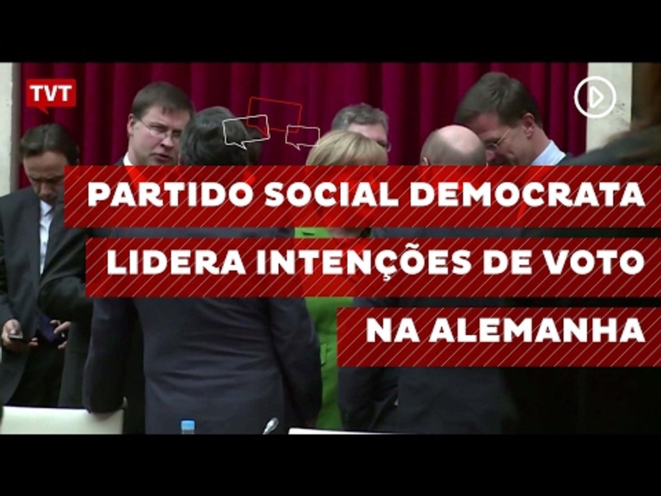 Partido Social Democrata lidera intenções de voto na Alemanha