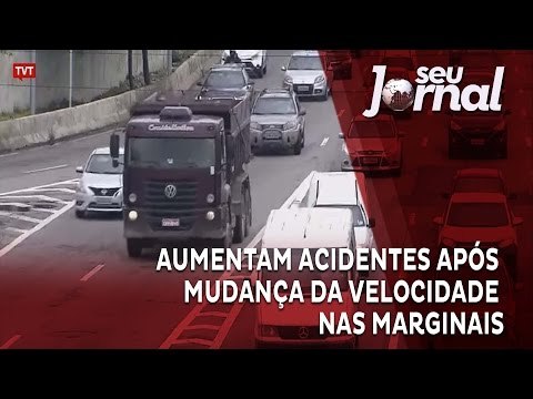 Aumentaram acidentes após aumento da velocidade nas marginais