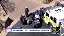 Man rescued off Pinnacle Peak in Scottsdale