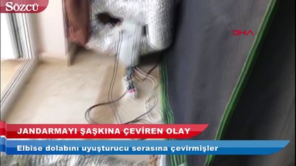 Jandarmayı şaşkına çeviren görüntü