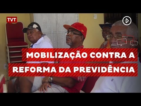 Aposentados preparam protesto contra reforma da previdência