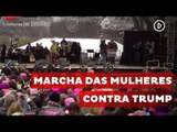 Marcha das Mulheres ocupa as ruas de Washington em repúdio a Trump