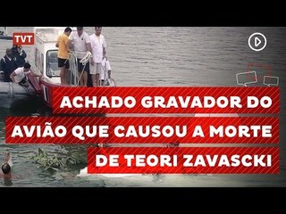 Achado gravador do avião que caiu em Paraty