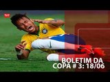 TVT na Copa: jogos de hoje - 18/06