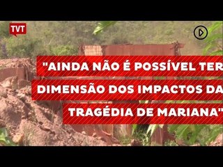 "Ainda não é possível ter dimensão dos impactos da tragédia de Mariana"