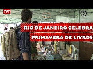 Rio celebra primavera de livros