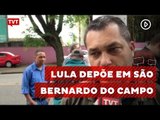 Lula presta depoimento a Moro como testemunha de Eduardo Cunha