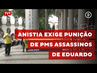 Anistia exige punição de PMs assassinos de menino Eduardo de Jesus, no RJ