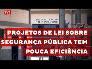 Pesquisa mostra pouca eficiência da Câmara na segurança pública