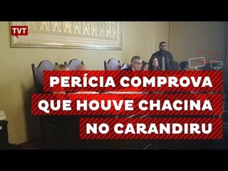 "Perícia comprova que houve chacina no Carandiru", diz Procuradora