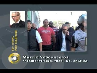 Prédio do Sindicato das Indústrias Gráficas está ocupado há três dias