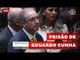 Sem espetáculo midiático, Eduardo Cunha é preso em Brasília