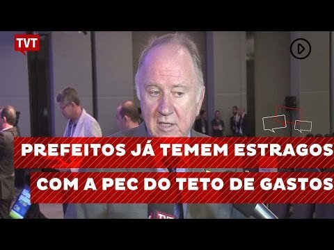 Prefeitos eleitos já temem estragos com a PEC do Teto de Gastos