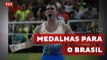Brasil conquista 8ª medalha e segue em busca de novos pódios