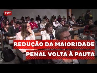 Com manobra, CCJ retoma discussão sobre redução da maioridade penal