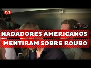 Imagens confirmam: nadadores americanos inventaram assalto