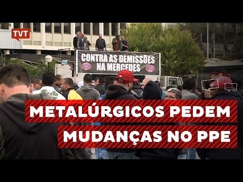 Metalúrgicos do ABC querem mudanças no PPE para reverter demissões