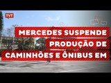 Mercedes Benz suspende produção na fábrica em São Bernardo