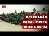 Delegação paralímpica chega ao Rio