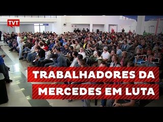 Assembleia no sindicato define novo ato de metalúrgicos da Mercedes