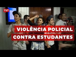 CPI da merenda é marcada por violência da PM e alunos machucados