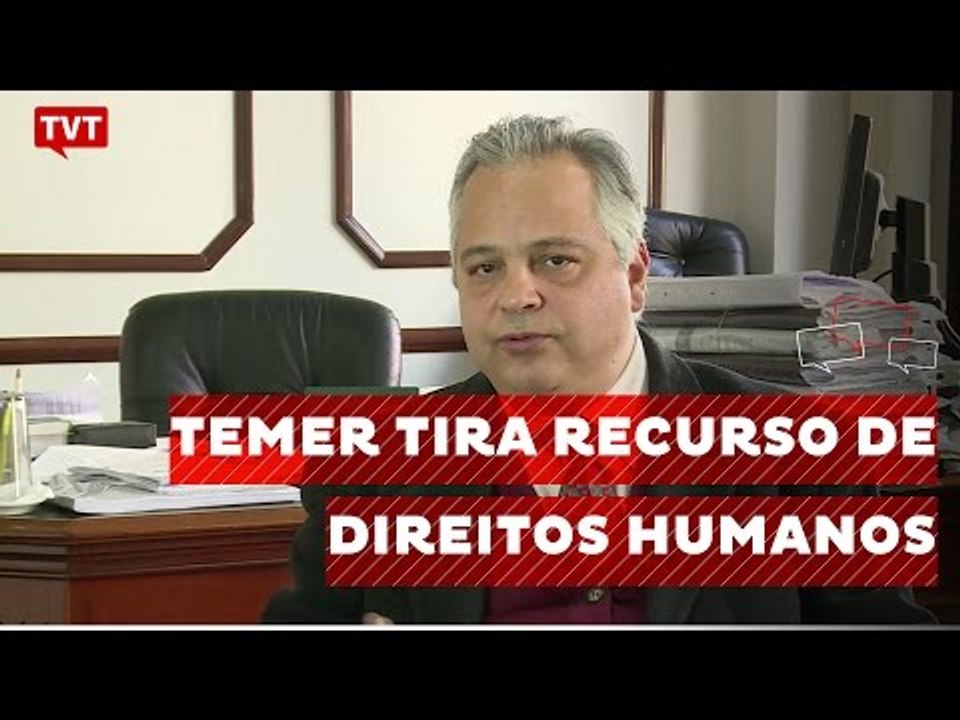 Temer fica com R$ 13 milhões de verbas dos Direitos Humanos