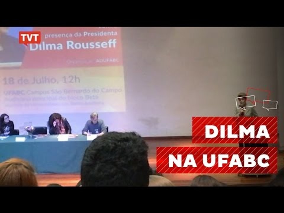 Dilma Rousseff na UFABC