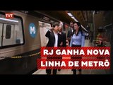 A poucos dias das Olimpíadas, Rio ganha linha 4 do metrô