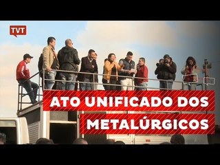 Metalúrgicos da CUT abrem campanha salarial com ato unificado no ABC