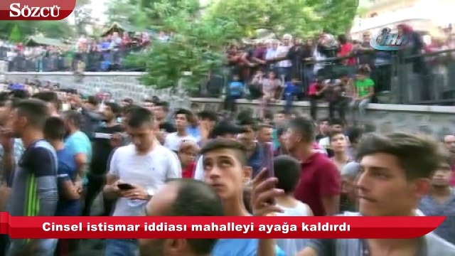 Cinsel istismar iddiası mahalleyi ayağa kaldırdı