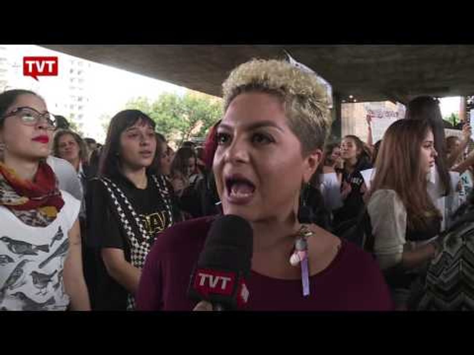 Mulheres vão às ruas para denunciar "cultura do estupro"