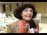 Marilena Chauí participa de encontro com trabalhadores no Sindicato dos Metalúrgicos do ABC