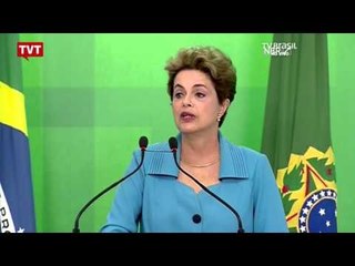 Dilma: é estarrecedor a conspiração de um vice-presidente