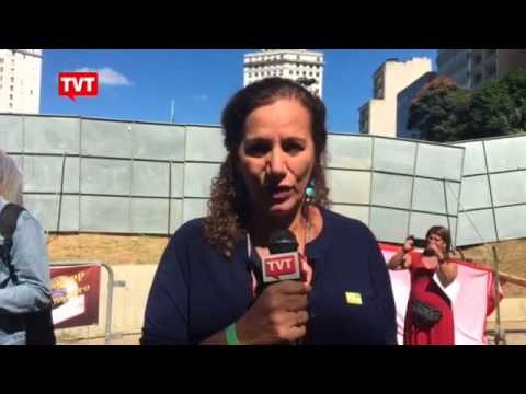 [1º de Maio] - Jandira Feghali no Anhangabaú